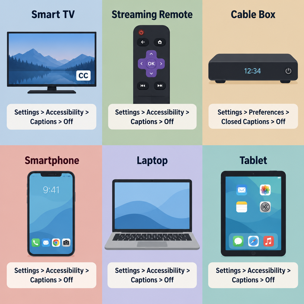 Device Settings Paths Chart