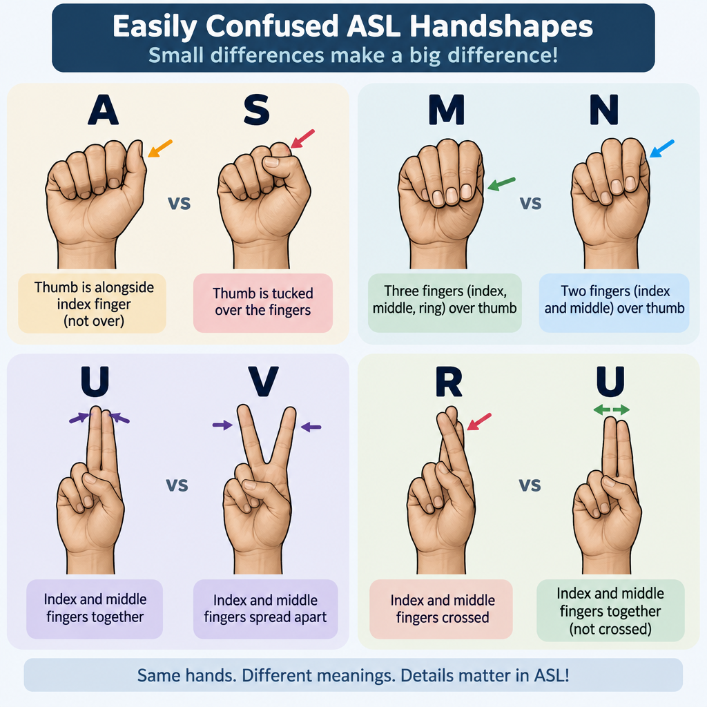 Common Mix-Up Letter Pairs