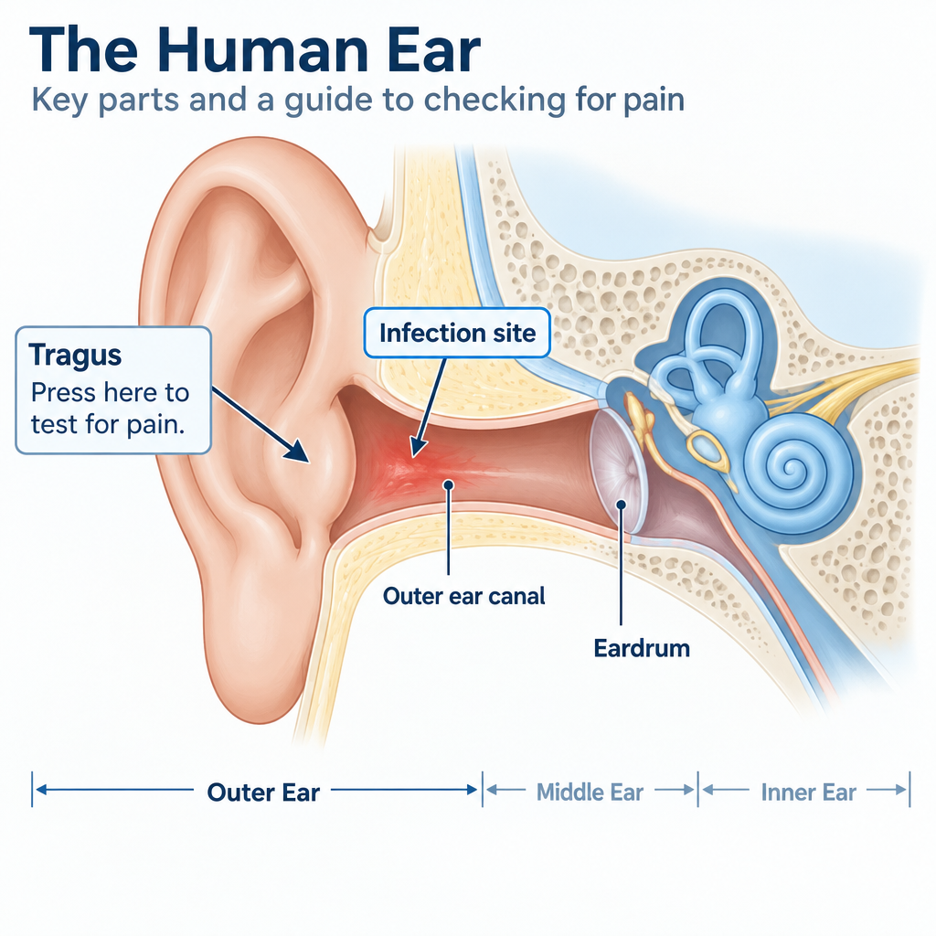 Outer Ear Canal Anatomy Diagram