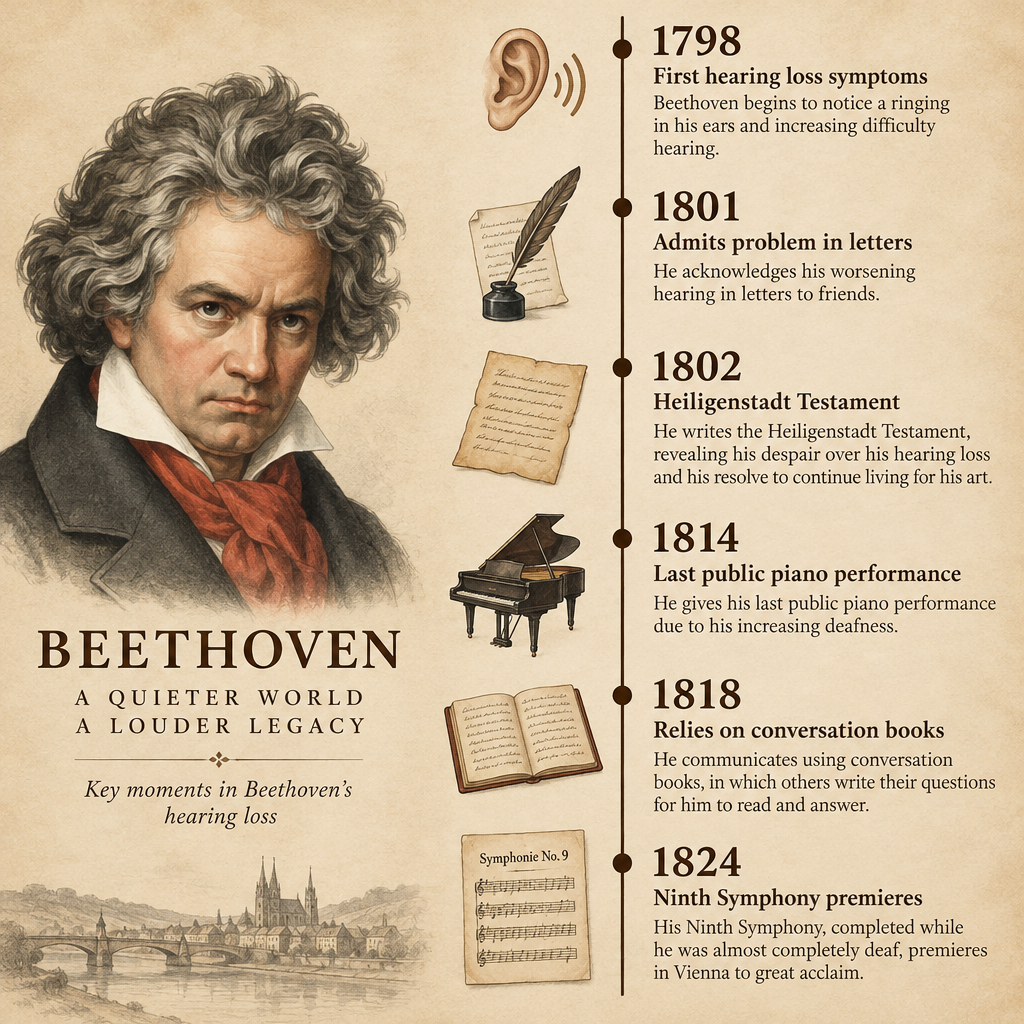 Timeline of Beethoven's Hearing Loss