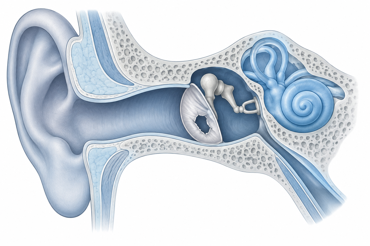 What a Perforated Eardrum Is and How It Usually Heals