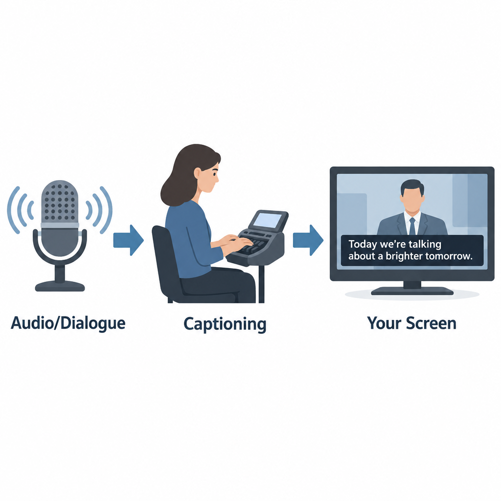 How Captions Reach Your Screen